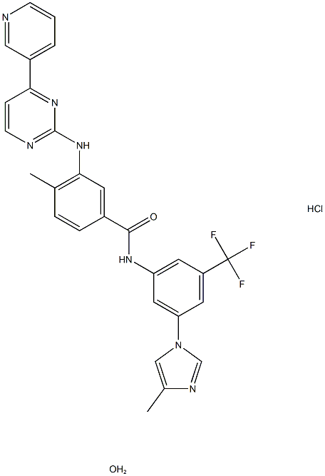 Nilotinib hydrochloride monohydrate  
