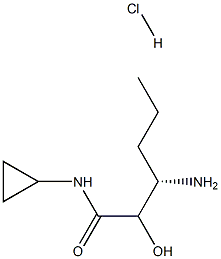 (3S) -3-Amino-N-Cyclopropyl-2-Hydroxyhexanamide Hydrochloride